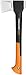 Fiskars Spaltaxt, Inklusive Klingen- und Transportschutz, Länge 44 cm, Antihaftbeschichtet, Hochwertige Stahl-Klinge/Glasfaserverstärkter Kunststoff-Stiel, Schwarz/Orange, X11–S, 1,1 kg, 1015640