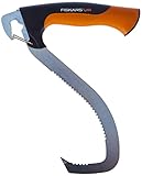 Fiskars Hebehaken zur Holzbearbeitung, Inklusive Köcher, Schwarz/Orange, WoodXpert, 1003624