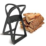 Kabin Kindle Quick Holzspalter - Manuelles Spaltwerkzeug - Stahlkeilspitze spaltet Brennholz einfach & sicher