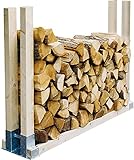 TrendLine Kaminholzstapelhilfe Holzstapelhalter Brennholzregal Stapelhilfe